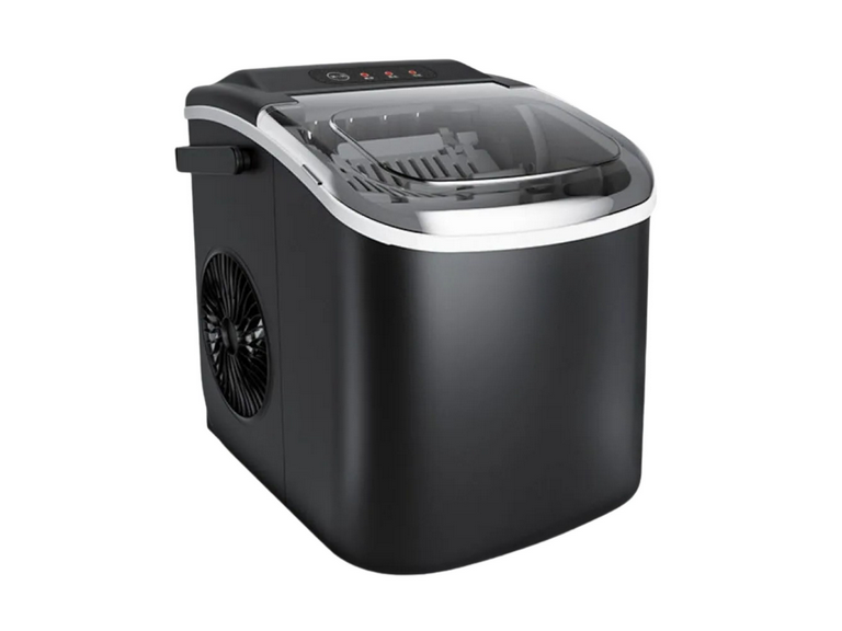 Máquina Hielo Compacta Portátil 15KG Negro