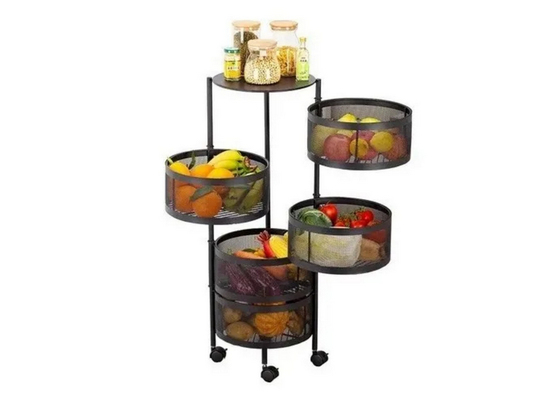 Organizador Cocina Metal 5 Niveles 90x34x34