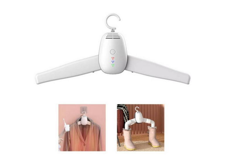 Secador Ropa Zapatillas Eléctrico Portátil Colgante