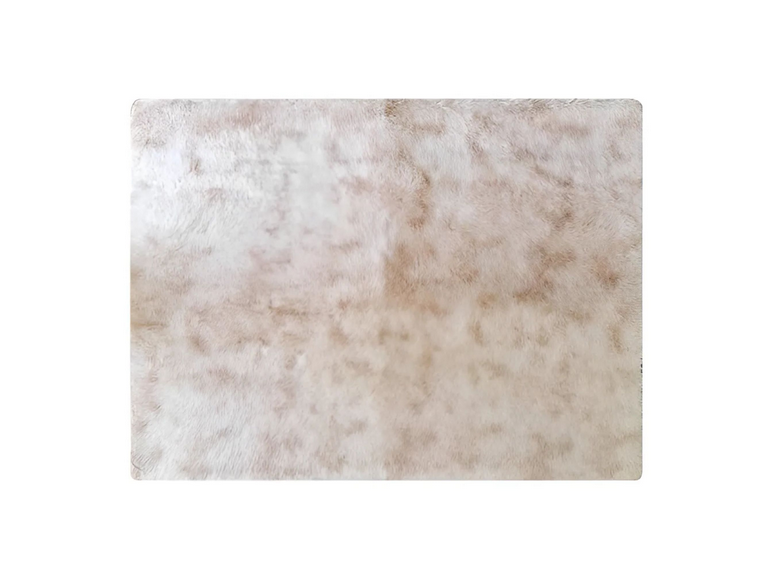 Alfombra Peluda Super Suave 195x230 Beige