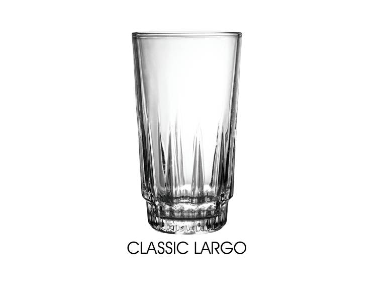 Set de 6 vasos modelo Classic Largo