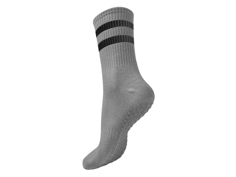 Calcetines Antideslizantes Yoga Pilates Gris