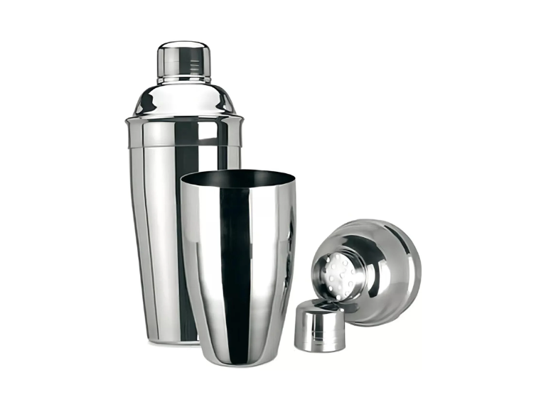 Coctelera 3 Piezas Shaker Acero Inoxidable 500ml