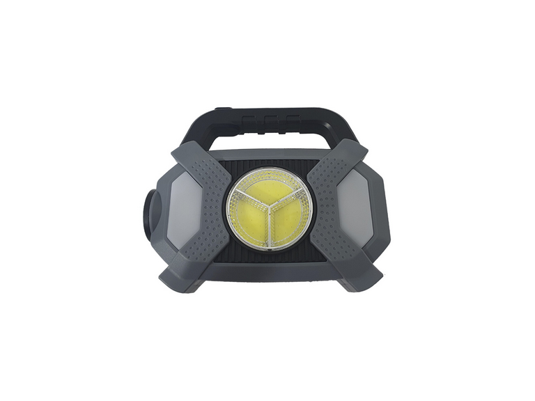 Linterna Luz Solar Exteriores Camping 20 Watt Negro