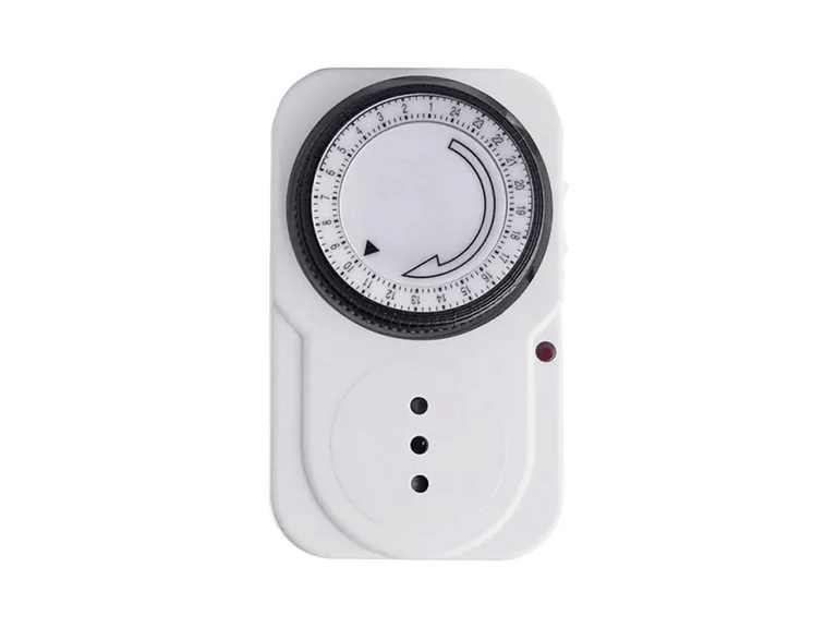 Temporizador Analógico 24 Horas 2200 Watt Blanco