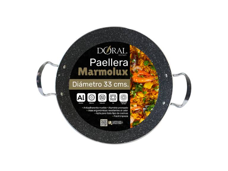 Paellera Doral Marmolux 33 cm