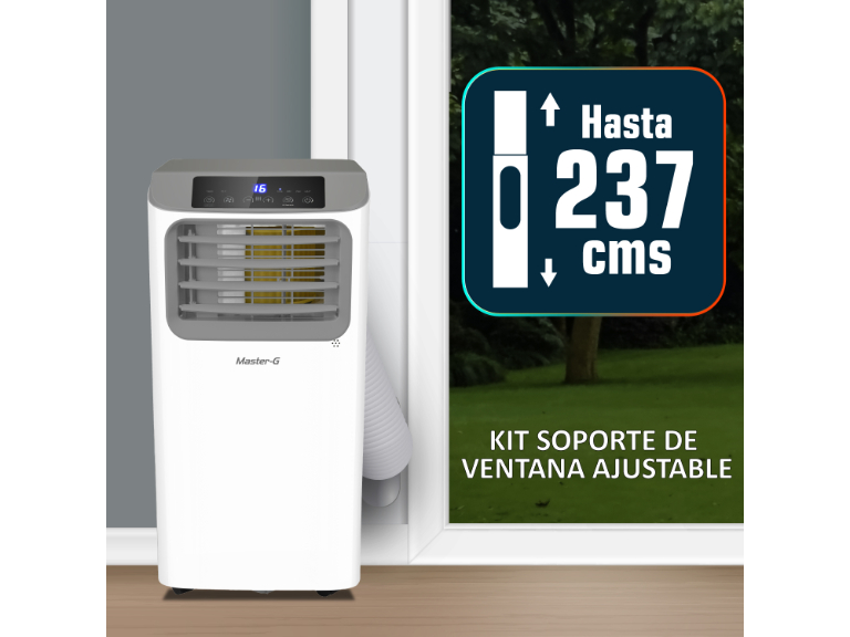 Aire Acondicionado Portátil Wifi 12000 BTU 4en1