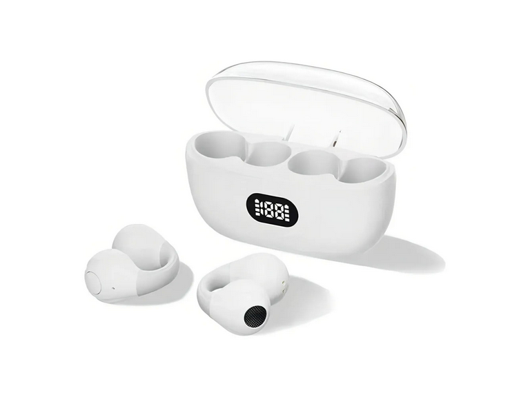 Audífonos Deportivos Inalámbricos Bluetooth Open-Ear Blanco