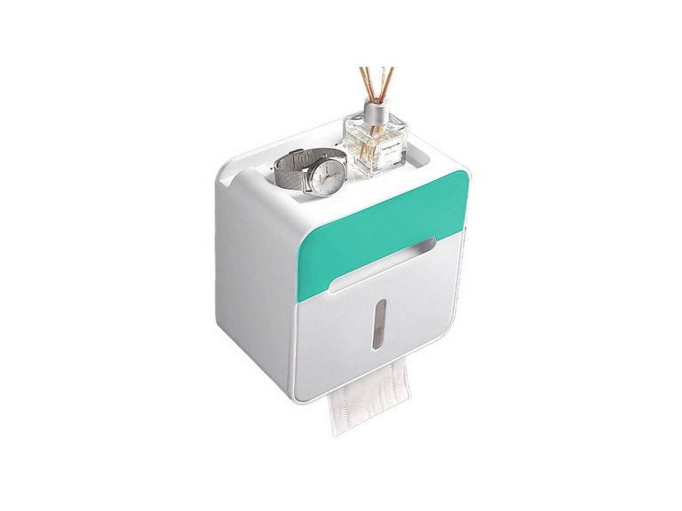 Dispensador Organizador Papel Higiénico Verde