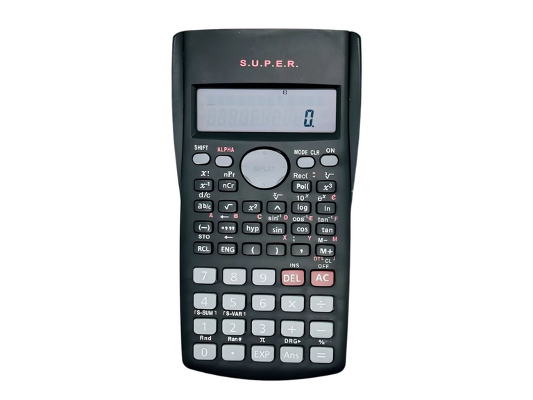 Calculadora Científica Tapa 10 Dígitos Pilas