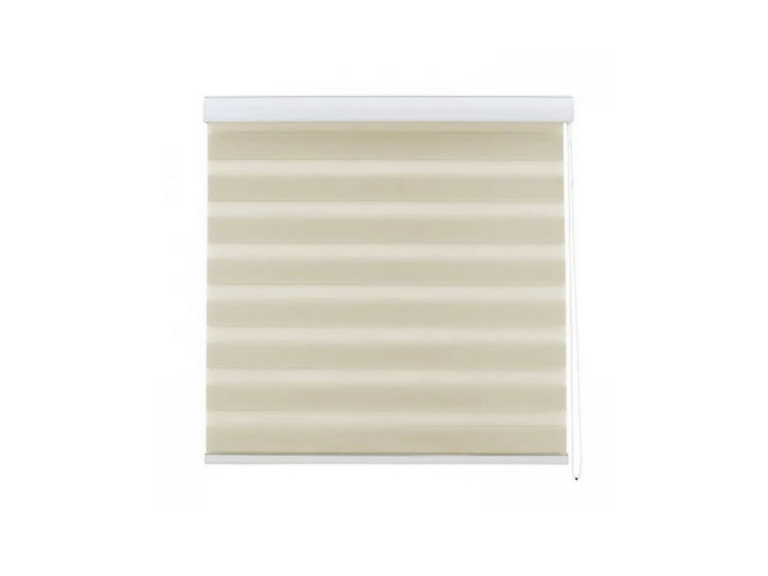 Cortina Roller Persiana Dúo Beige 60x220