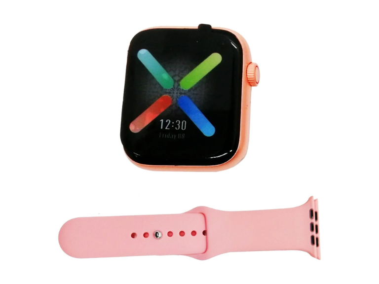 Reloj Inteligente W8 Smartwatch Bluetooth Rosado