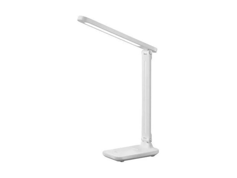 Lámpara Cargador Táctil LED 29x33x17 Blanco