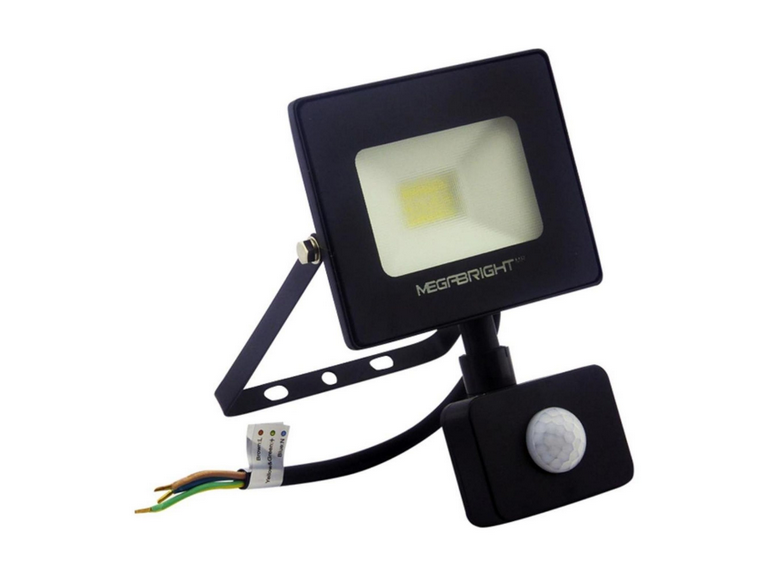 Foco LED Halógeno 10 Watt Sensor Movimiento Luz Fría