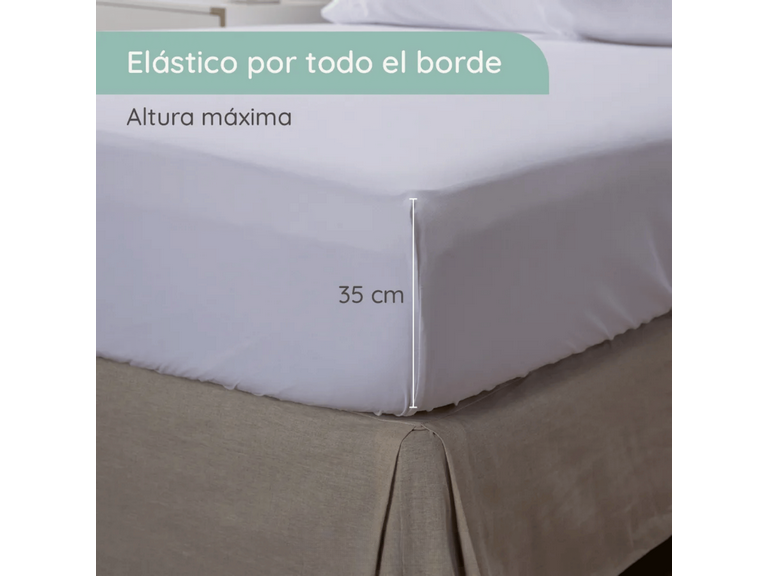 Sabanas Hotel 2 Plaza + Funda Almohada
