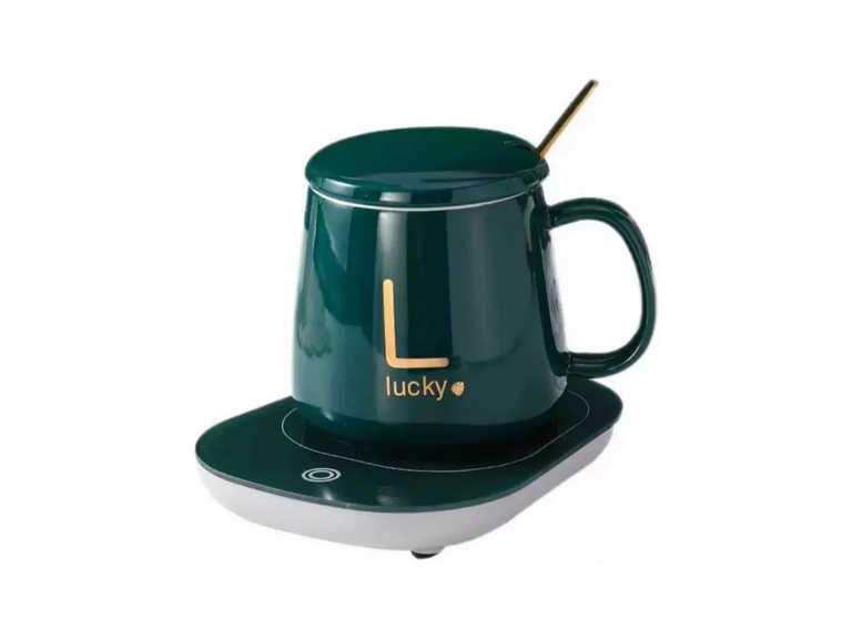 Taza Calentador Electrico 55ºC Verde