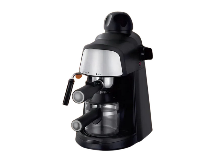 Cafetera Espresso Vapor Espuma Negro