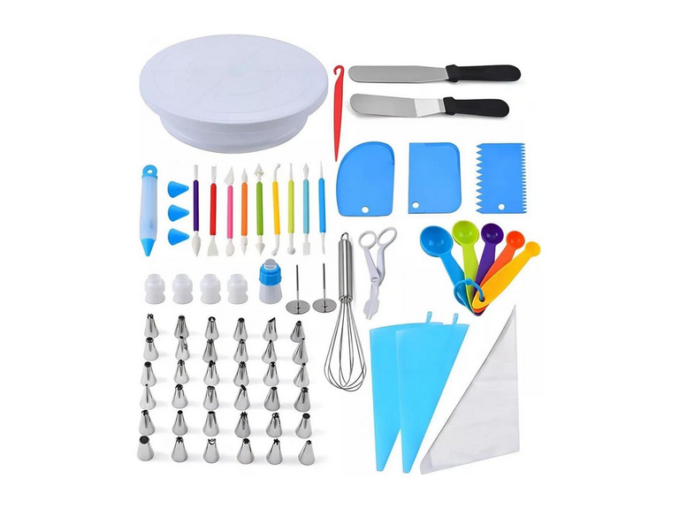Kit 66 Piezas Respotería Cocina Plato Giratorio