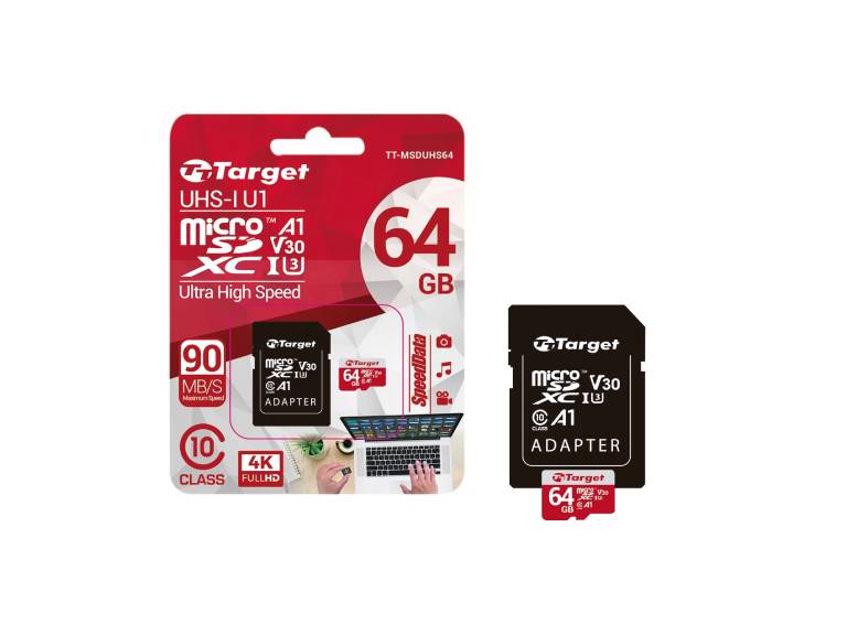 Micro Sd 64Gb Uhs 1 + Adaptador 
