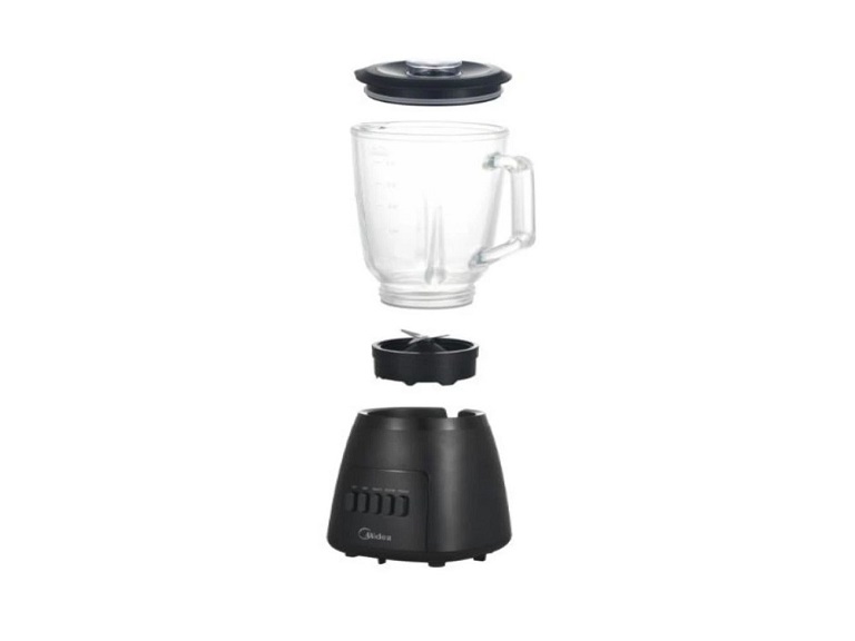 Licuadora Plástica Negra 1.5 lts Midea 