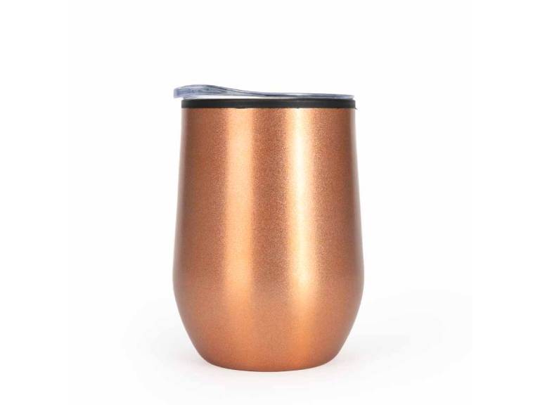 Mug metálico encobrizado 350cc