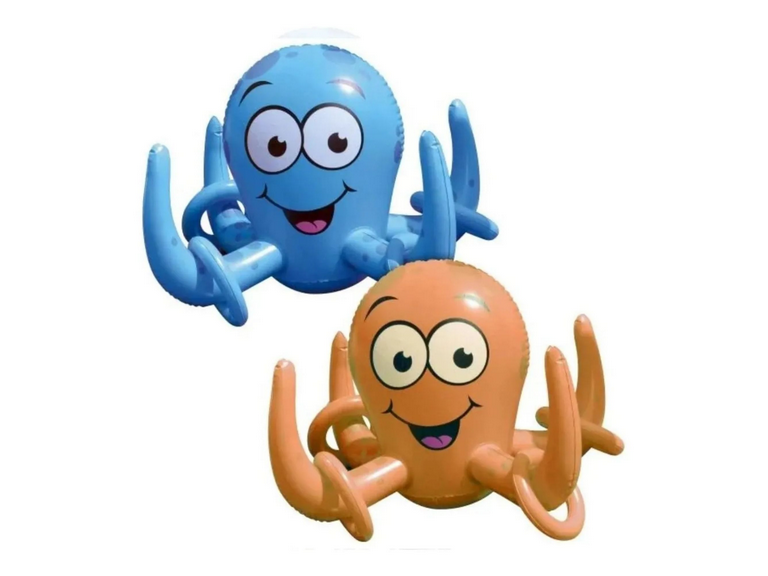 Pulpo Rociador Agua Inflable Infantil