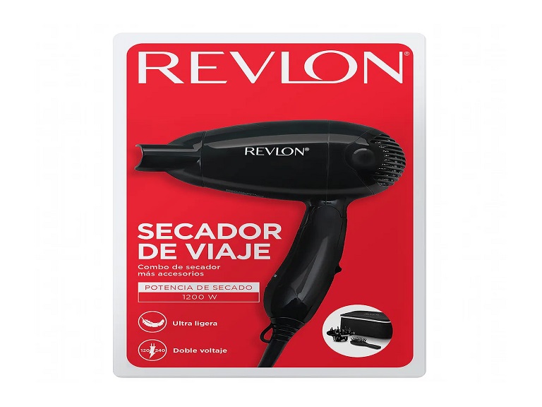 Secador de Viaje Combo Secador + Accesorios