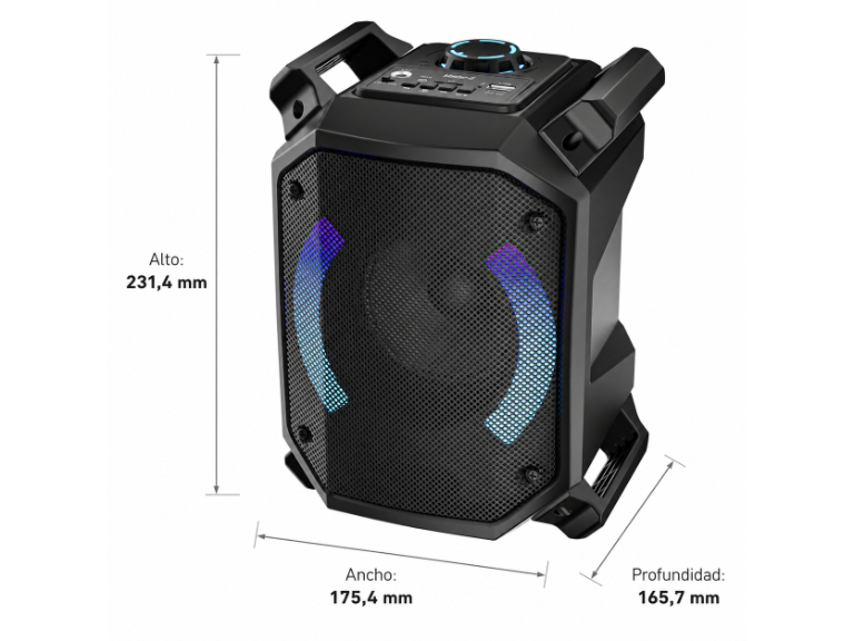 Parlante Bluetooth Karaoke Luxor One 4 M