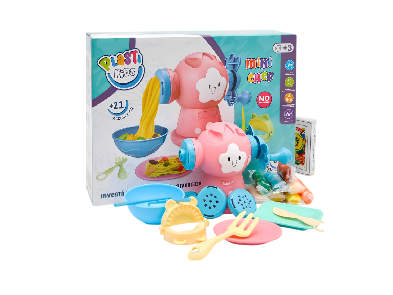 Set de Plastilina Plasti Kids Mini Chef