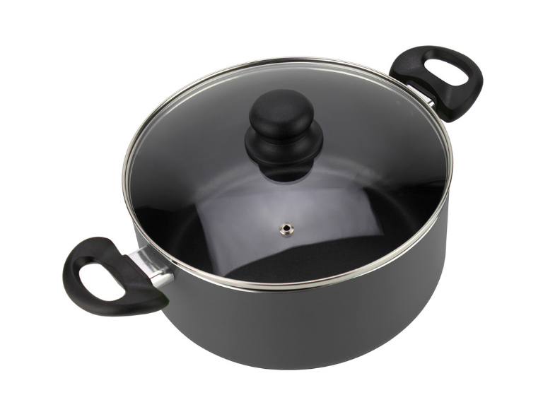 Olla Alta Aluminio 24 cm Gourmet