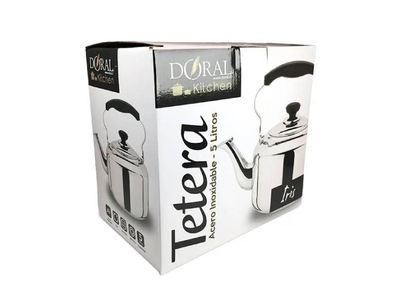 Tetera Acero Inoxidable Iris de 5 litros