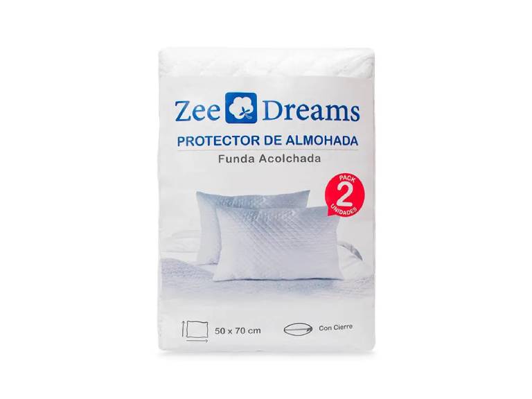 Protector Almohada 50×70 Pack 2 und Zee Dreams