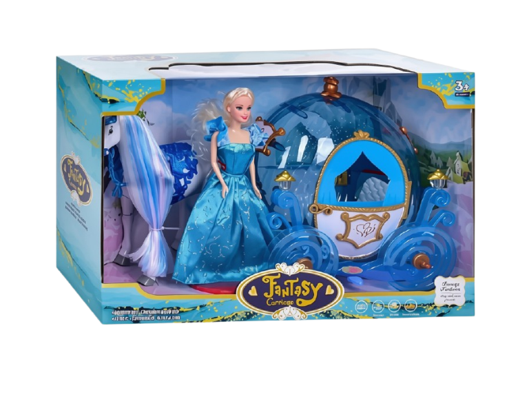 Set de Carroza Imperial con Muñeca