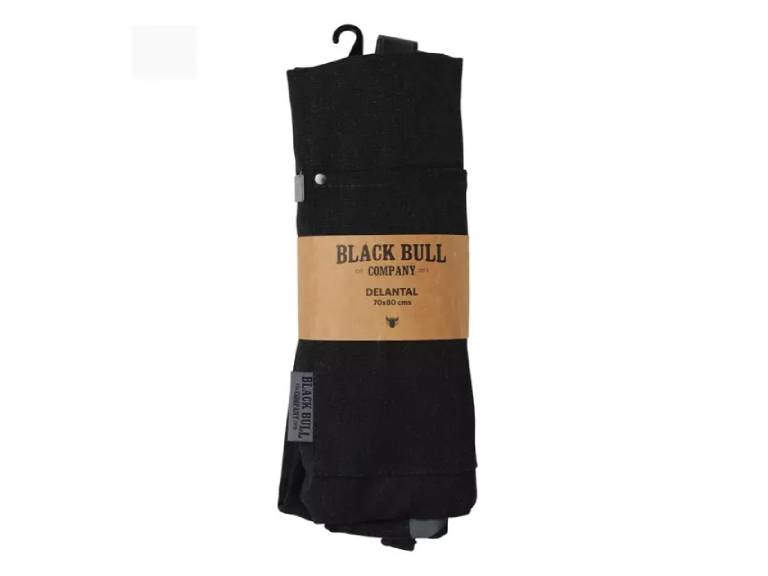 Delantal Black Bull Negro 63 x 78 cm
