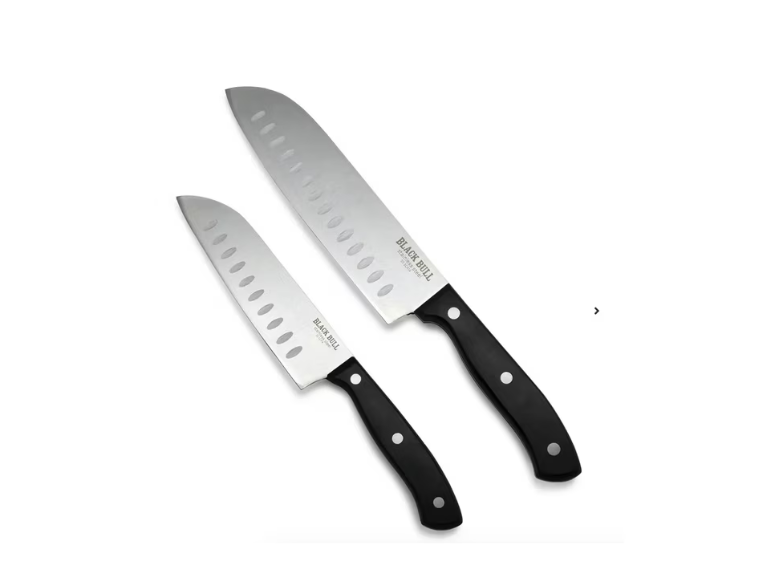 Set de 2 Cuchillos Santoku Texas Blackbull