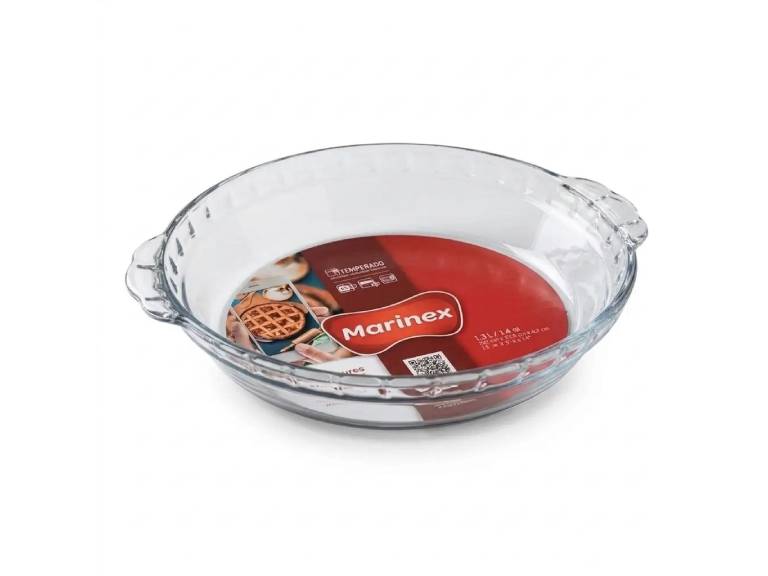Molde Tartera de Vidrio Templado 1,3 Litros