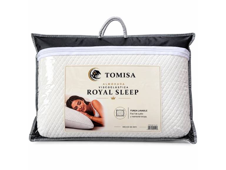 Almohada Viscoelástica Royal Sleep Tomisa 40x60x12cm