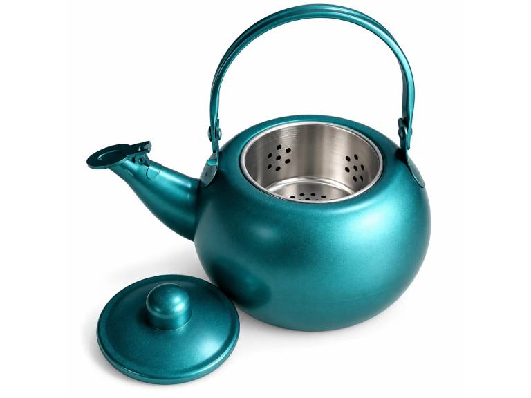 Tetera de Té Tomisa Berlier 0,9 Litros con Filtro Turqueza