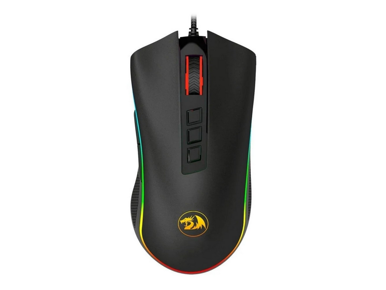 Mouse Gamer Profesional RGB Redragon 10000 DPI Negro