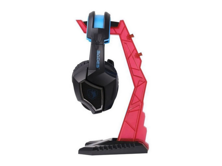 Base Soporte Audífonos PRO Gamer Rojo